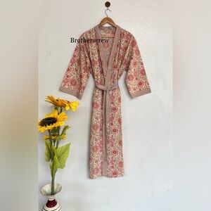 100% Cotton Kimono Robe